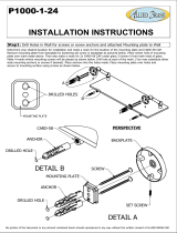 Allied Brass P1000-1-24-ABR Installation guide