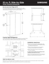 Samsung RH22H9010SG Installation guide