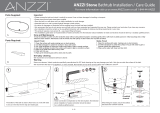 ANZZI FT512-0027 Installation guide