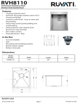 Ruvati RVH8110 Installation guide