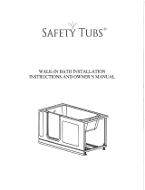Safety Tubs SSA4828LA-BC Installation guide