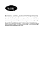 Crosley Furniture CF4007-GL User guide