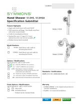 Symmons 512HSA Installation guide