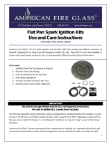 American Fire Glass SS-RFPKIT-P-12 User manual