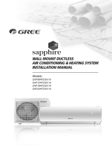 GREE SAP18HP230V1AK Installation guide