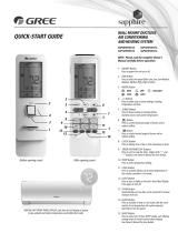 GREE SAP24HP230V1AK Operating instructions