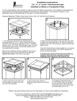 Fortress Railing Products 52500050 Operating instructions