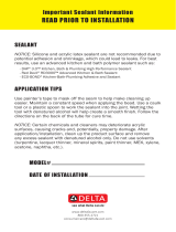 Delta B67916-3838-WH User manual