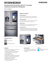 Samsung RF28NHEDBSR Installation guide