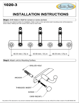 Allied Brass 1020-3-ABR Installation guide