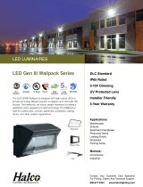 Halco Lighting Technologies WP2/CL90UBZ50/PC 10135 Specification