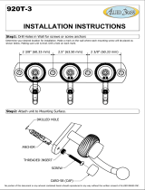Allied Brass 920T-3-ABR Installation guide