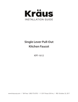 KRAUS KHF200-33-KPF1612-KSD30CH User manual