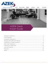 AZEK ADB15516HW Installation guide
