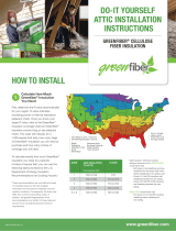 Greenfiber INS541LD Installation guide