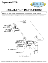 Allied Brass P-410-16-GSTB-BBR Installation guide