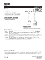 Kohler K-7167-BN Specification