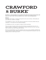 Crawford & Burke HCB0067-HD User guide
