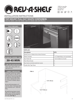 Rev-A-Shelf 4WCTM-24DM2-162 Operating instructions