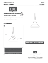 LBL Lighting LP995BLGD Installation guide