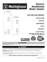 Westinghouse WER080C2X045 User manual
