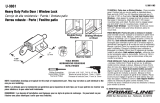 Prime-Line U 9861 Installation guide