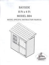 Cedarshed B84 Installation guide