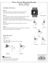 US Door & Fence F2SO93X44US Operating instructions