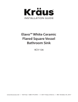 KRAUS KCV-126-ORB User manual