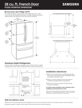 Samsung RF28R7551SG Installation guide