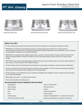 IPT Sink Company IPTAP6040LP5828CP Installation guide