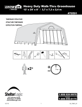 ShelterLogic 70591 Owner's manual