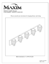 Maxim Lighting 9045CIGO Operating instructions