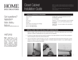 Home Decorators Collection EN1201-CTW Installation guide