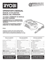 Ryobi P131 User guide