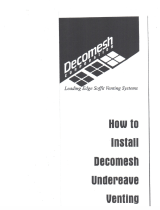 Decomesh DM0004 Installation guide