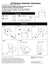 ProLounger RCL78-CNF17-LT Operating instructions
