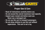 Gorilla Carts GCR-7 User manual
