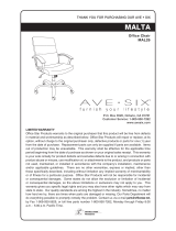 OSP Home Furnishings MAL26-ES Operating instructions