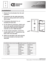 Commercial Electric 217F 8C WH Installation guide
