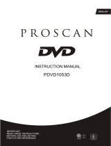 ProScan PDVD1053D User manual