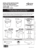 American Standard 4385A104.020 Operating instructions