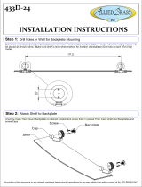 Allied Brass 433D/24-ABR Installation guide