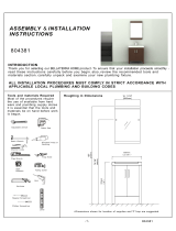 Bellaterra Home BT4381-W Operating instructions