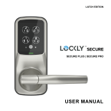 Lockly PGD 628W MB User manual