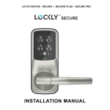 Lockly PGD 628W SN Installation guide