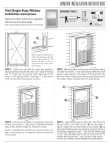 TAFCO WINDOWS SH2436-I Installation guide