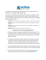 Activa ACPDSCG1 FAQ