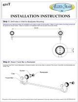 Allied Brass 421T/36-PNI Installation guide