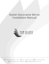 Fab Glass and Mirror FAB-WSTC005 Installation guide